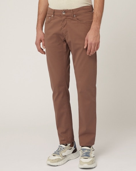 O'Connell's 5-Pocket Canvas Trousers - Loden Green - Men's Clothing,  Traditional Natural shouldered clothing, preppy apparel