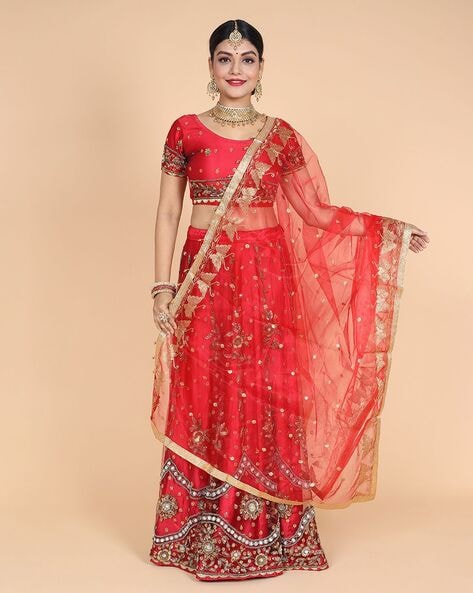 Women Embroidered Dupatta Price in India