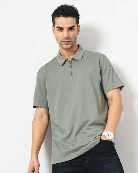 Celio Men Regular Fit Polo T-Shirt