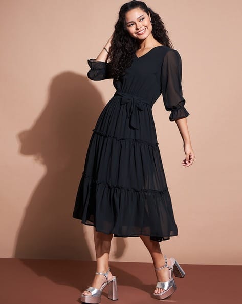 Plus Size Long Sleeve Black Dress Amazon Smocked Chiffon Peasant-Sleeve Dress Plus Size Long Sleeve Black Dress Amazon Smocked Chiffon Peasant-Sleeve Dress