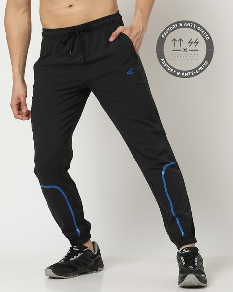 Men Logo Print Relaxed Fit Training Joggers