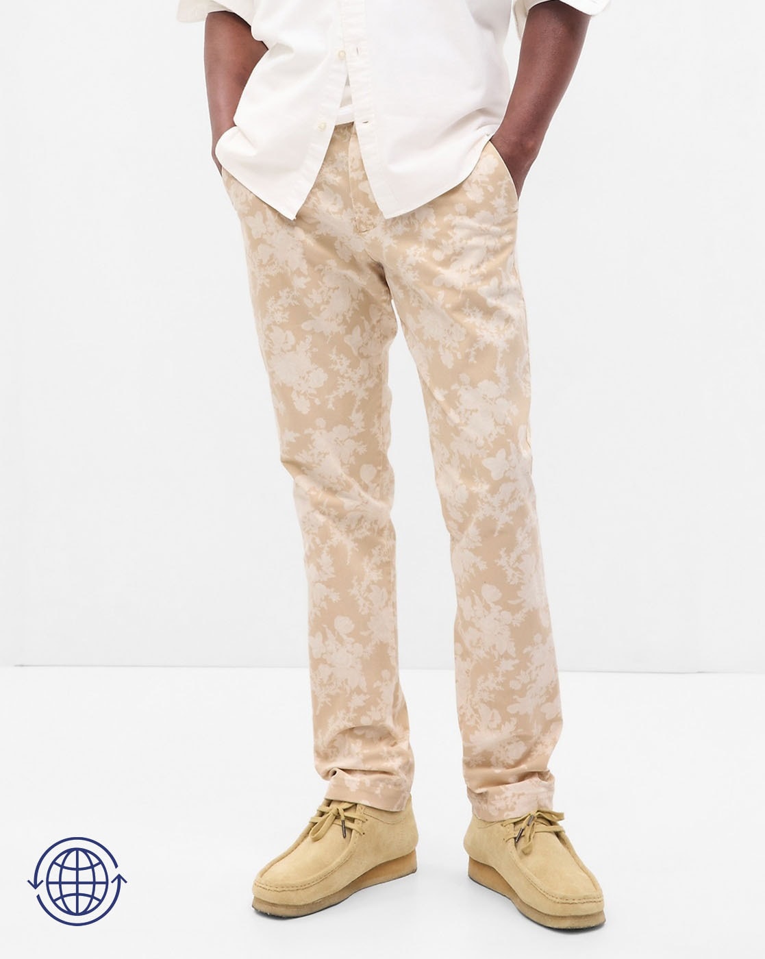 Gap Khaki Regular Fit Men Pants 23.90 - MOI OUTFIT