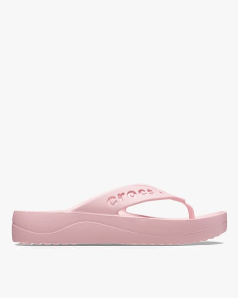 CROCS Women Baya Thong-Strap Platform Sandals