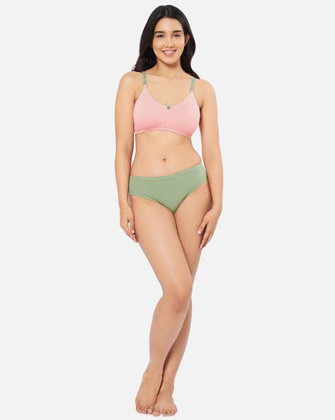 Amante Delicate Bloom Padded Non-Wired Full Coverage Bra Neon Pink