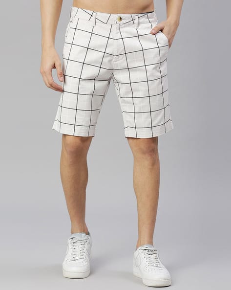 THOMAS SCOTT Checked Slim Fit Shorts