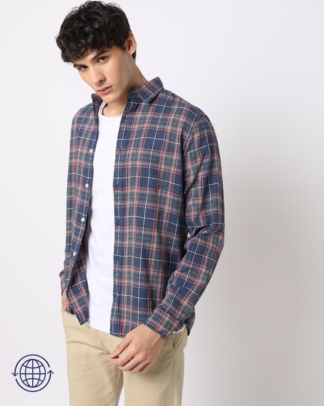 Gap deals checked shirt