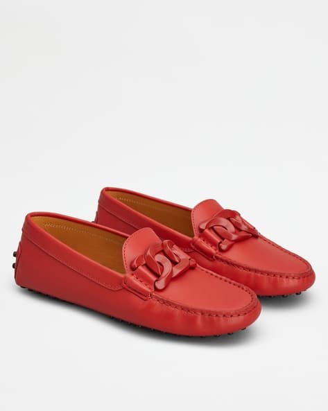 Driving Shoes Red Moccasins Womens Buy Tod's Kate Gommino