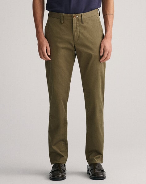 Buy Green Trousers & Pants for Men by Gant Online