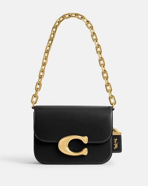 Buy Coach Idol Medium Bag | Green Color Women | AJIO LUXE