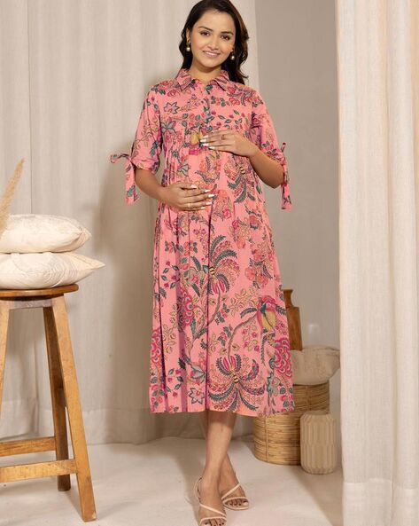 Buy Pink Dresses for Women by Janasya Online