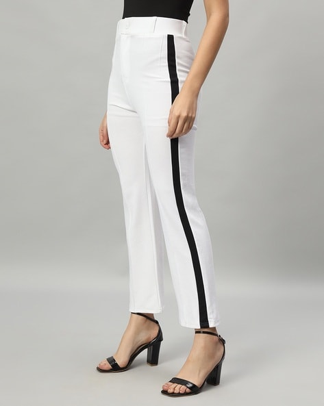 Mid-Rise Palazzo with Elasticated Waist