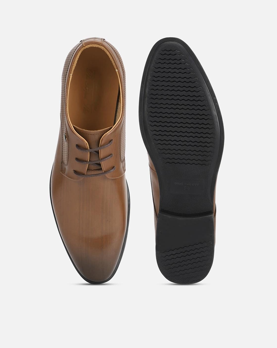 Buy Brown Formal Shoes for Men by LOUIS PHILIPPE Online