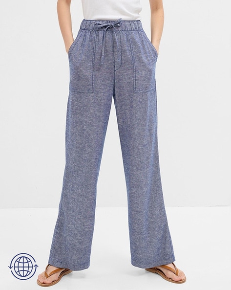 Gap womens deals linen pants