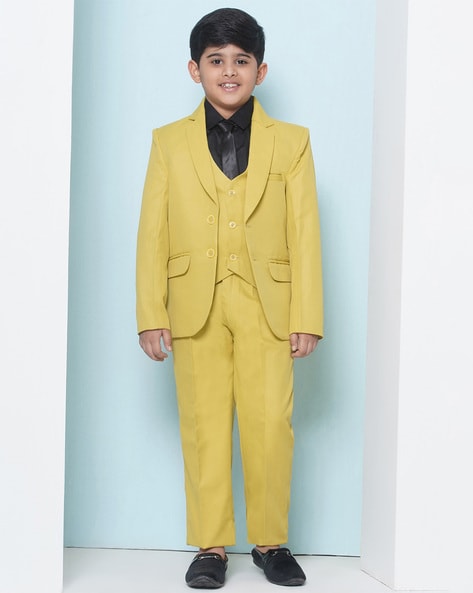 Boys yellow suit hotsell