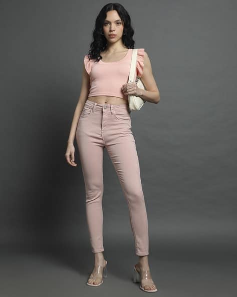 Women High-Rise Skinny Fit Jeans