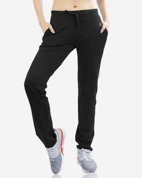 Buy Black Track Pants for Women by LAASA Online