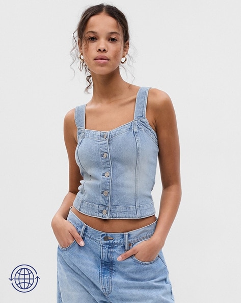 Buy Indigo Tops for Women by GAP Online