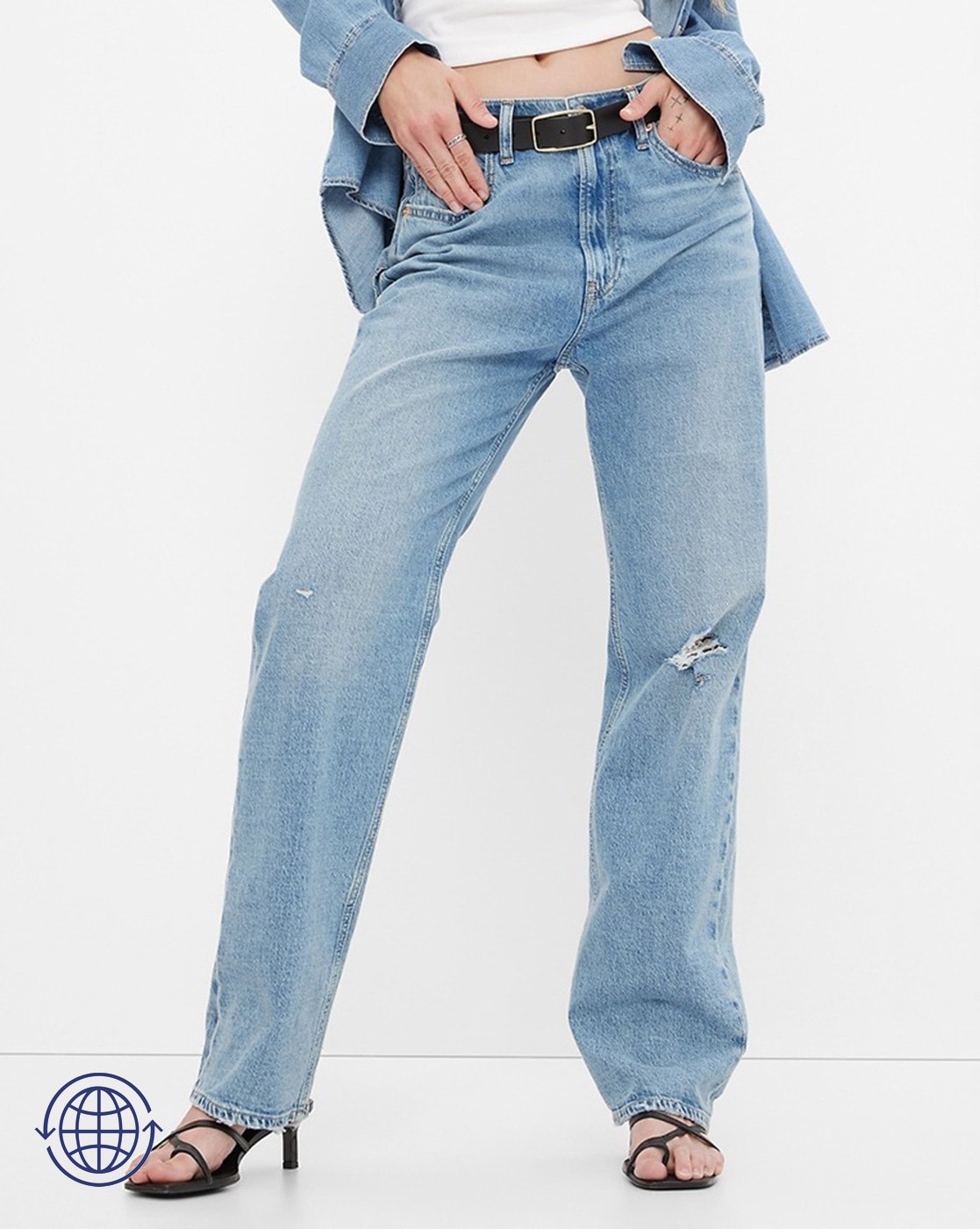 Gap roll and clearance go jeans