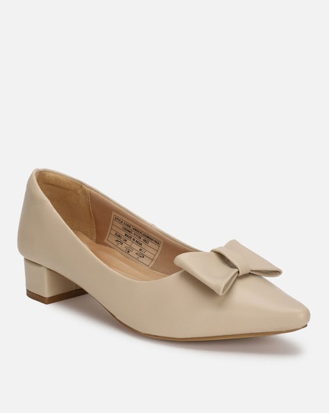 Van Heusen Women Pointed-Toe Block-Heeled Shoes