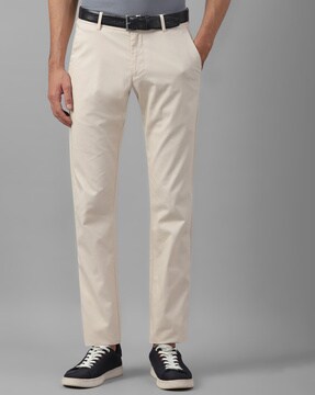 Buy Cream Trousers & Pants for Men by ALLEN SOLLY Online