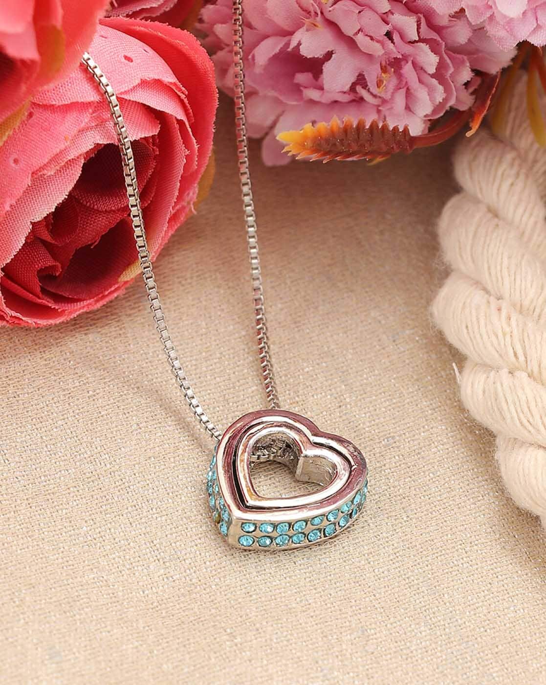 Heart Pendant Pandora Rose Floating Locket Charm BOXED Genuine