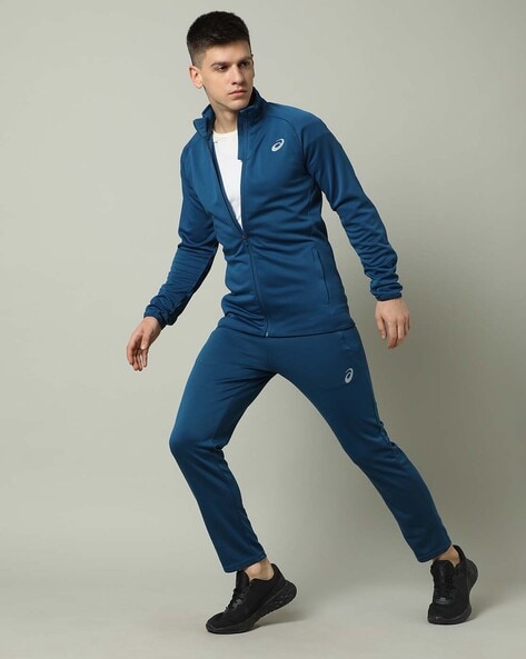 Men Regular Fit Running Tracksuit