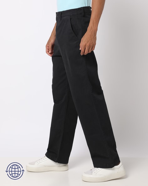 Buy Slim Fit Flat-Front Chinos with GapFlex Online at Best Prices in India  - JioMart.