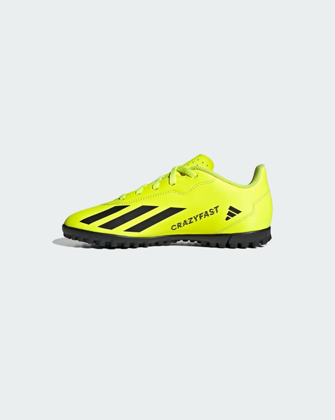 Buy Adidas Kids X Crazyfast Club Football Shoes Yellow Color