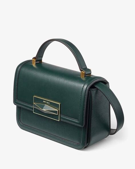 JIMMY CHOO DIAMOND SMOOTH CALF HANDBAG