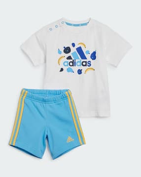 adidas kids I Fruit Print T-Shirt & Shorts Set-picture-16