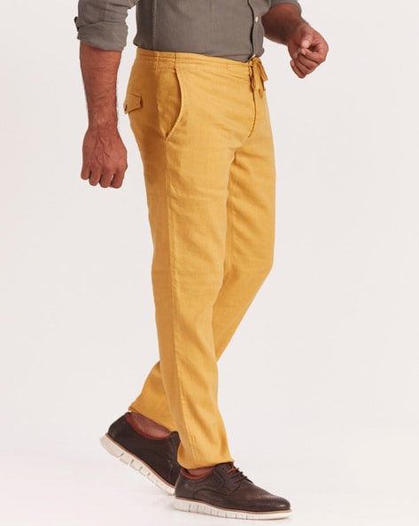 yellow pants