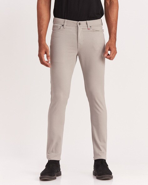 Dark Grey Skinny Suit Trousers | New Look