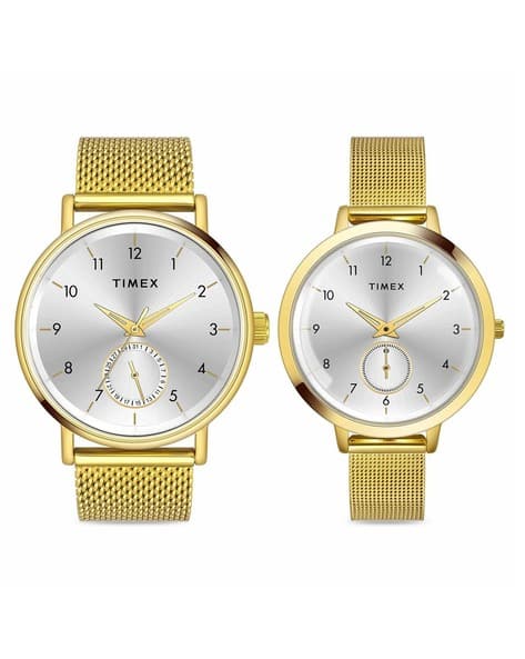 His Her Water-Resistant Analogue Watch-TW00PR292