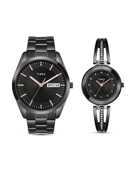 His & Her Couple Analogue Watch Set-TW00PR310