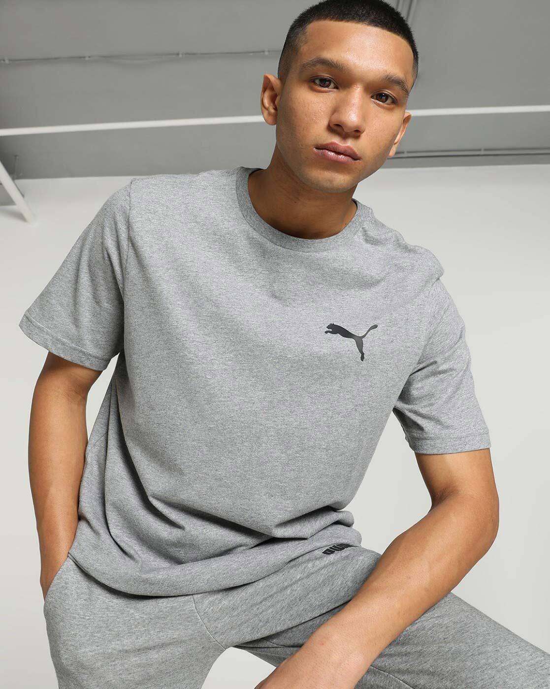 Buy PUMA Men Small Logo T-Shirt Online | Ajio.com