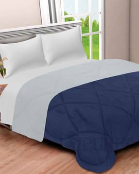 Color-block Print Comforter-image-8
