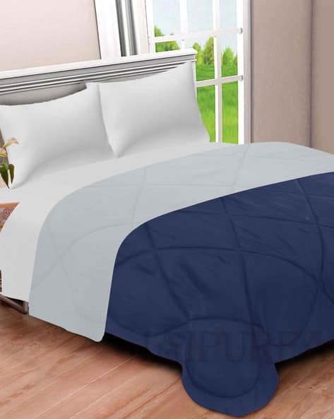 Jaipur Fabric Color-block Print Comforter