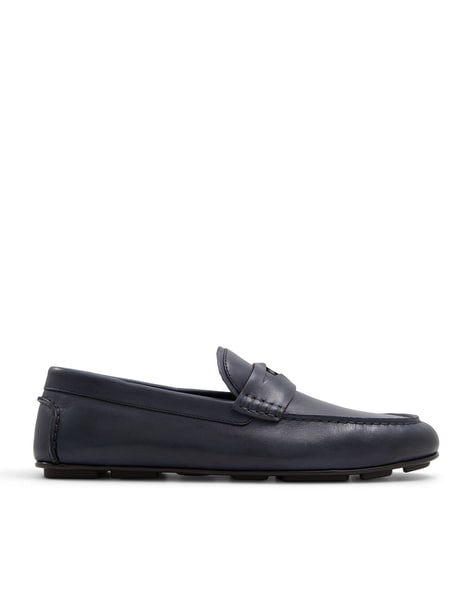 Aldo Men Slip-On Round-Toe Loafers