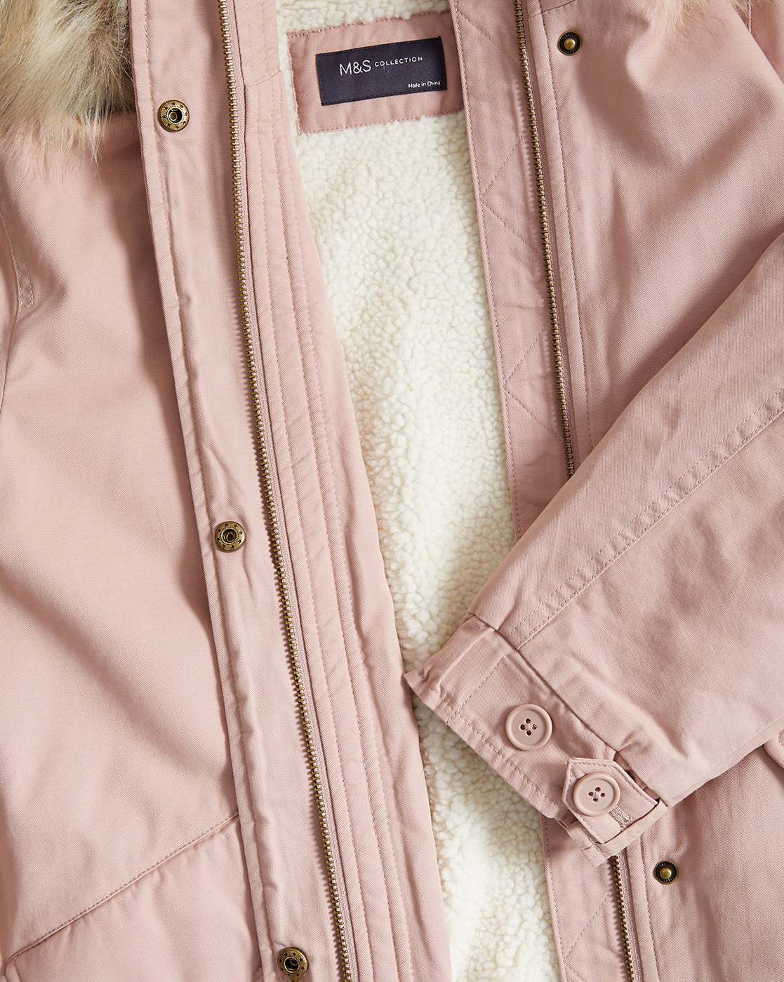 Women Regular Fit Cotton Parka Jacket