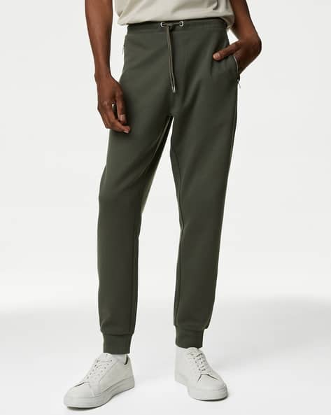 Buy Khaki Track Pants for Men by Marks Spencer Online