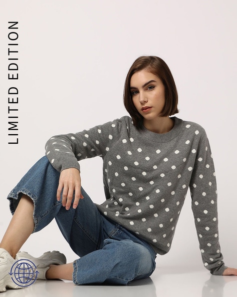 Gap polka store dot sweater