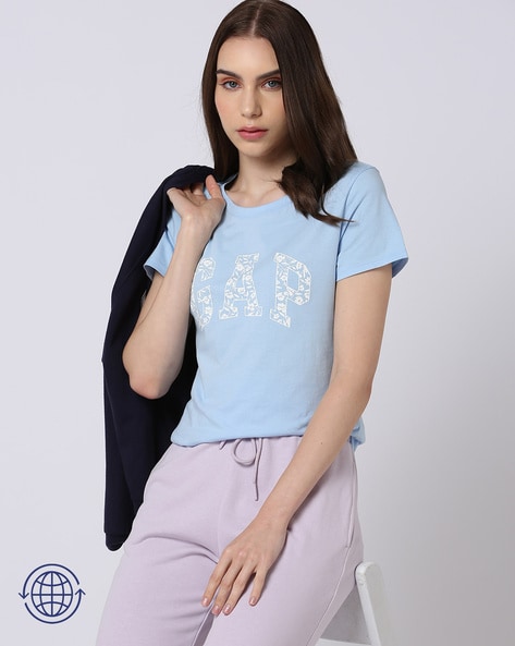 Blue Tshirts for Women by GAP Online | Ajio.com