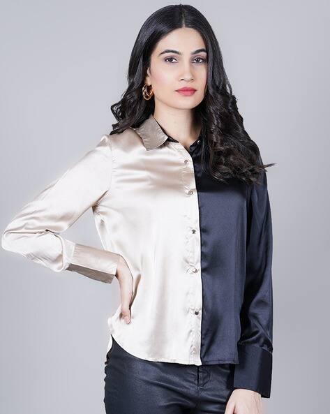 women's slim fit dress shirts