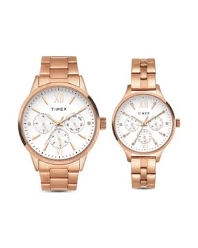 His & Her Couple Multifunction Watch Set-TW00PR304-image-10