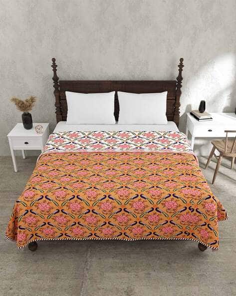 Jaipur Fabric Floral Print Double Dohar
