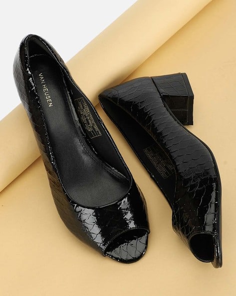 Shoes Eva Van Heusen Buy Black Heeled Shoes For Women By