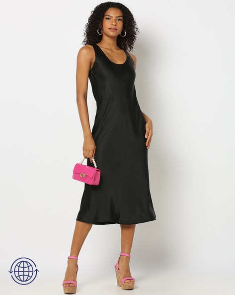 Gap black on sale midi dress