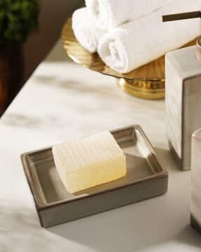 pure home and living Glazed Stone Soap Dish-picture-11