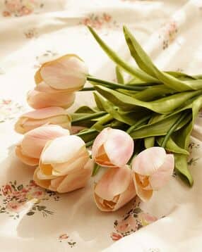 pure home and living Artificial Faux Tulip Spray-picture-38