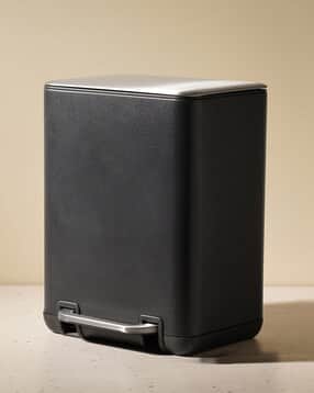 pure home and living Iron Waste Bin with Lid-picture-19